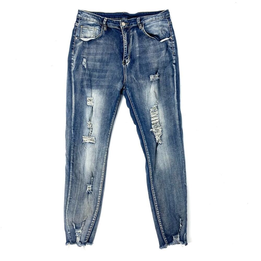 Distressed Skinny Jeans